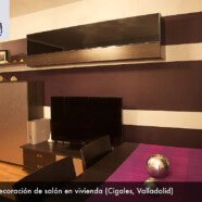 Reforma y decoración de salón en Cigales, (Valladolid)