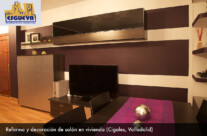 Reforma y decoración de salón en Cigales, (Valladolid)
