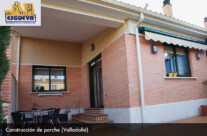 Construcción de porche (Valladolid)