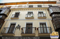 Rehabilitación de fachada Calle San Juan de Dios, 2 (Valladolid)
