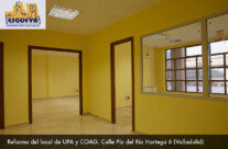Reforma de local de UPA y COAG. C/ Pío del Río Hortega (Valladolid)