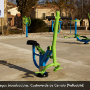 Parque de juegos biosaludables en Castroverde de Cerrato (Valladolid)
