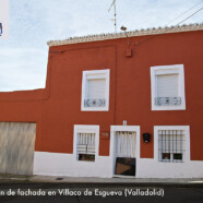 Rehabilitación de fachada en Villaco de Esgueva (Valladolid)