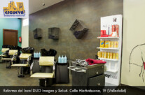 Reforma del local DUO Imagen y salud C/ Hierbabuena (Valladolid)
