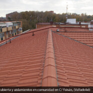 Reforma de cubierta y aislamientos en comunidad en C/ Faisán, (Valladolid)