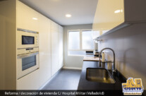 Reforma decoración de vivienda en la calle Hospital Militar (Valladolid)