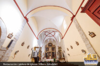 Restauración y pintura de iglesias en Villaco Valladolid