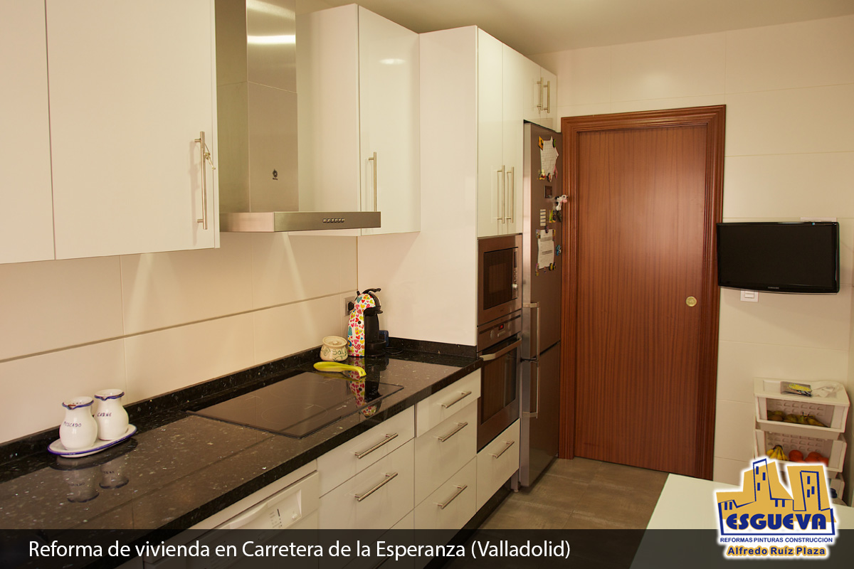 Reforma de cocina en Carretera de la Esperanza (Valladolid)
